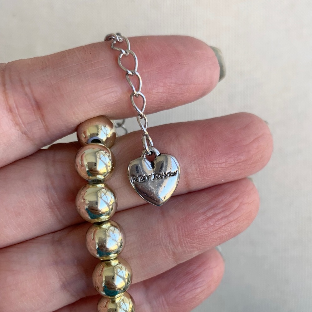 BETSEY JOHNSON Vintage Beaded Necklace - Picture 7 of 7